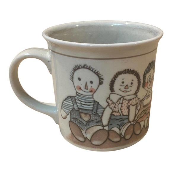 Unbranded Other - Vintage Raggedy Dolls Coffee Mug‎ Rag Doll Cup